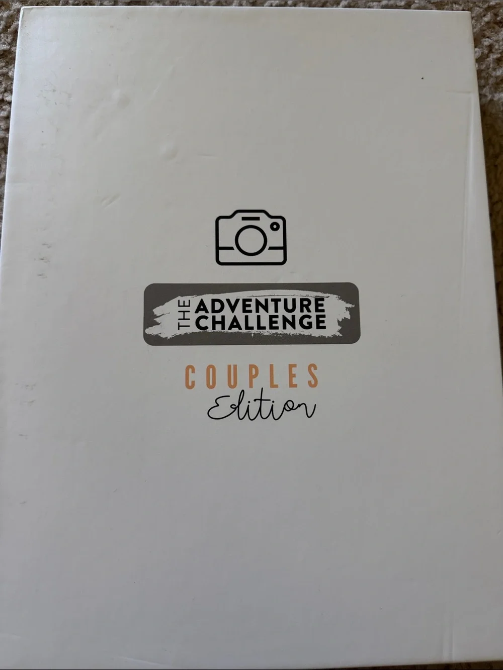 The Adventure Challenge Couples Edition - White & Gray
